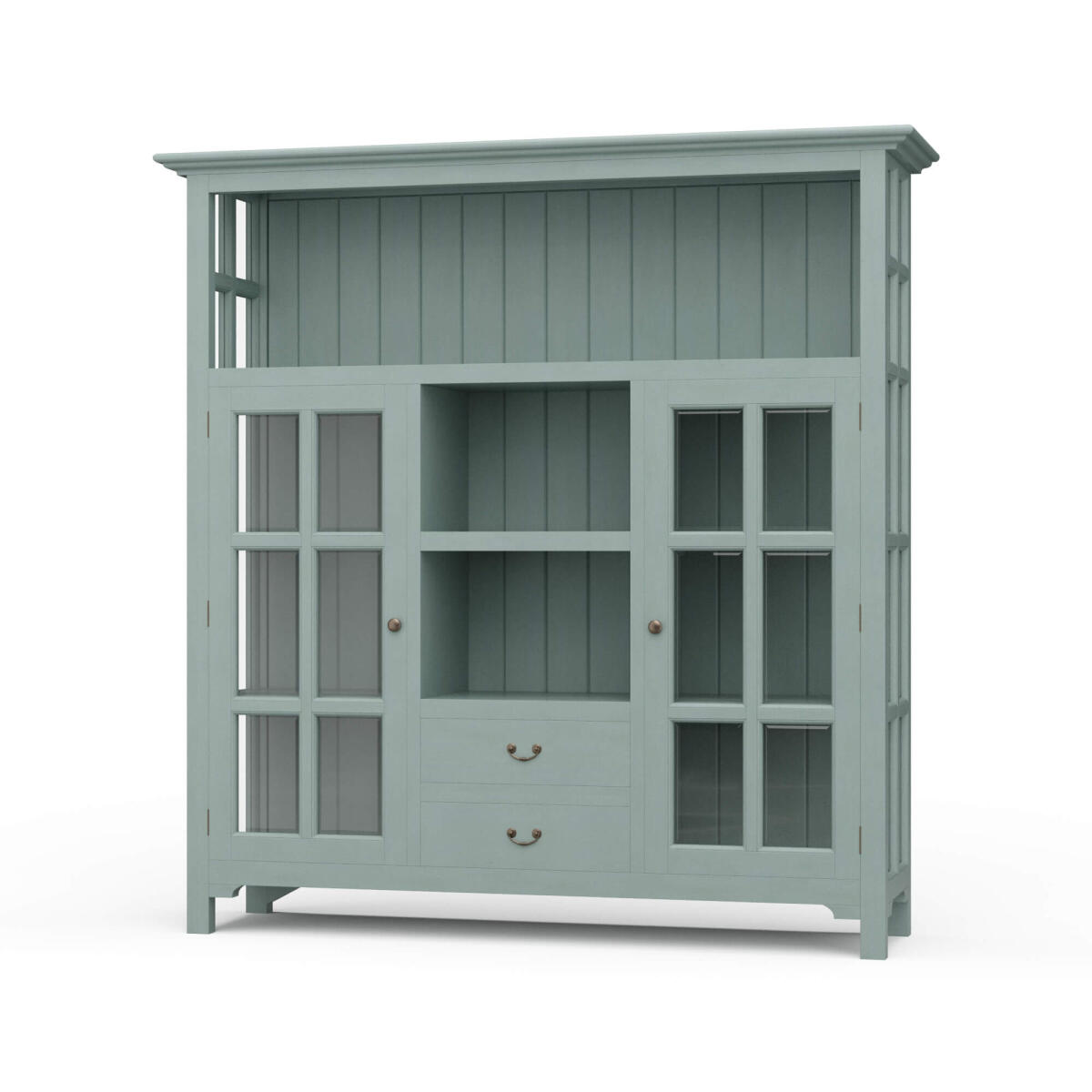 96fefc2f2ca3bb1b3c19ba34a027a545 Aries Kitchen Cupboard 2 Drawer - Image 1