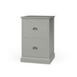 Emerson 2 Drawer Filing Cabinet Office Storage Bramble 9