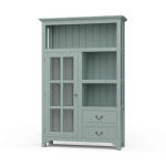 Aries Kitchen Single Door Cupboard Dining Storage Blue 15