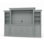 French Hens Media Cabinet Entertainment Stands Blue 11