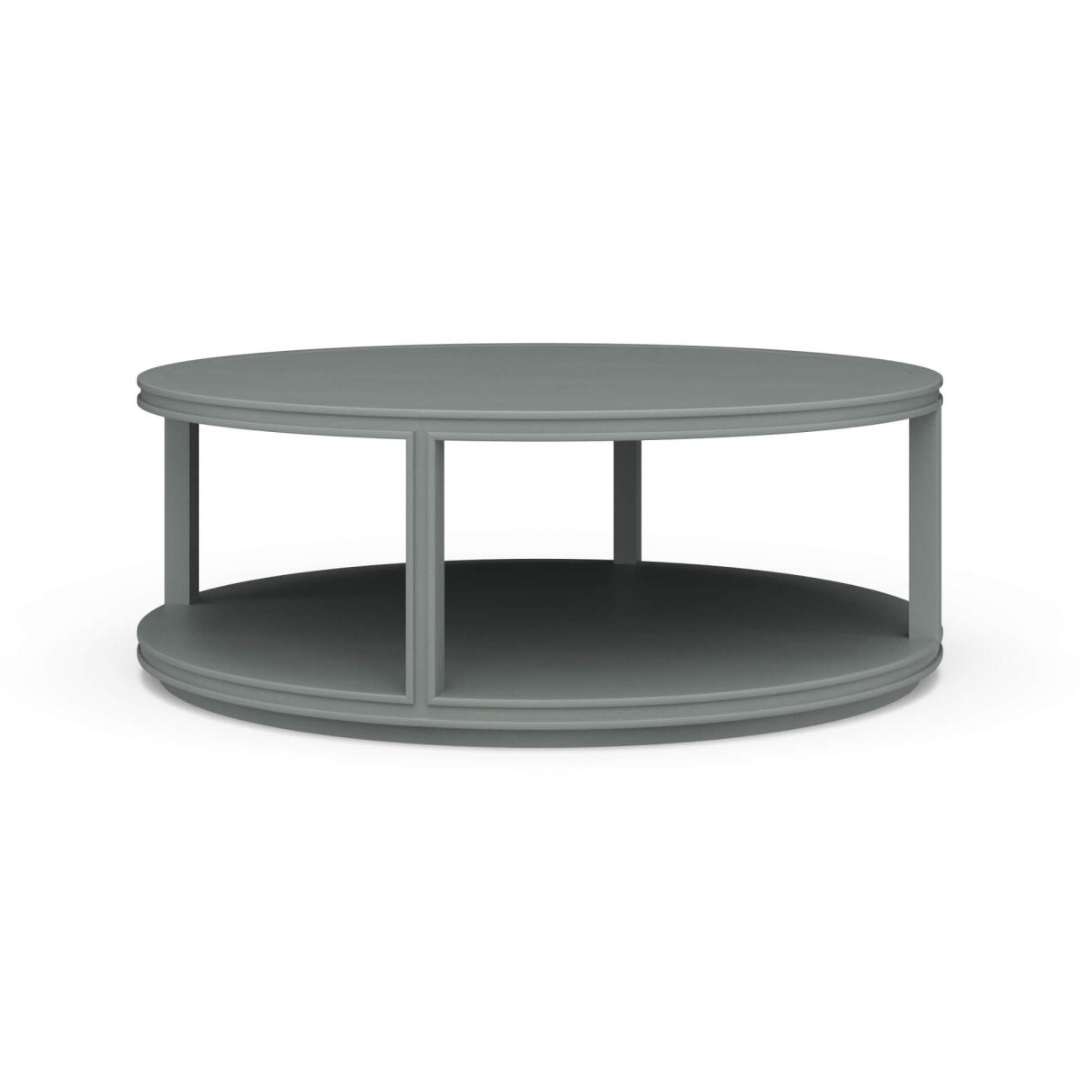 a5dd344aa1587173ee6df7551ab790fa Cohan Round Coffee Table W/ Wood Shelf - Image 1