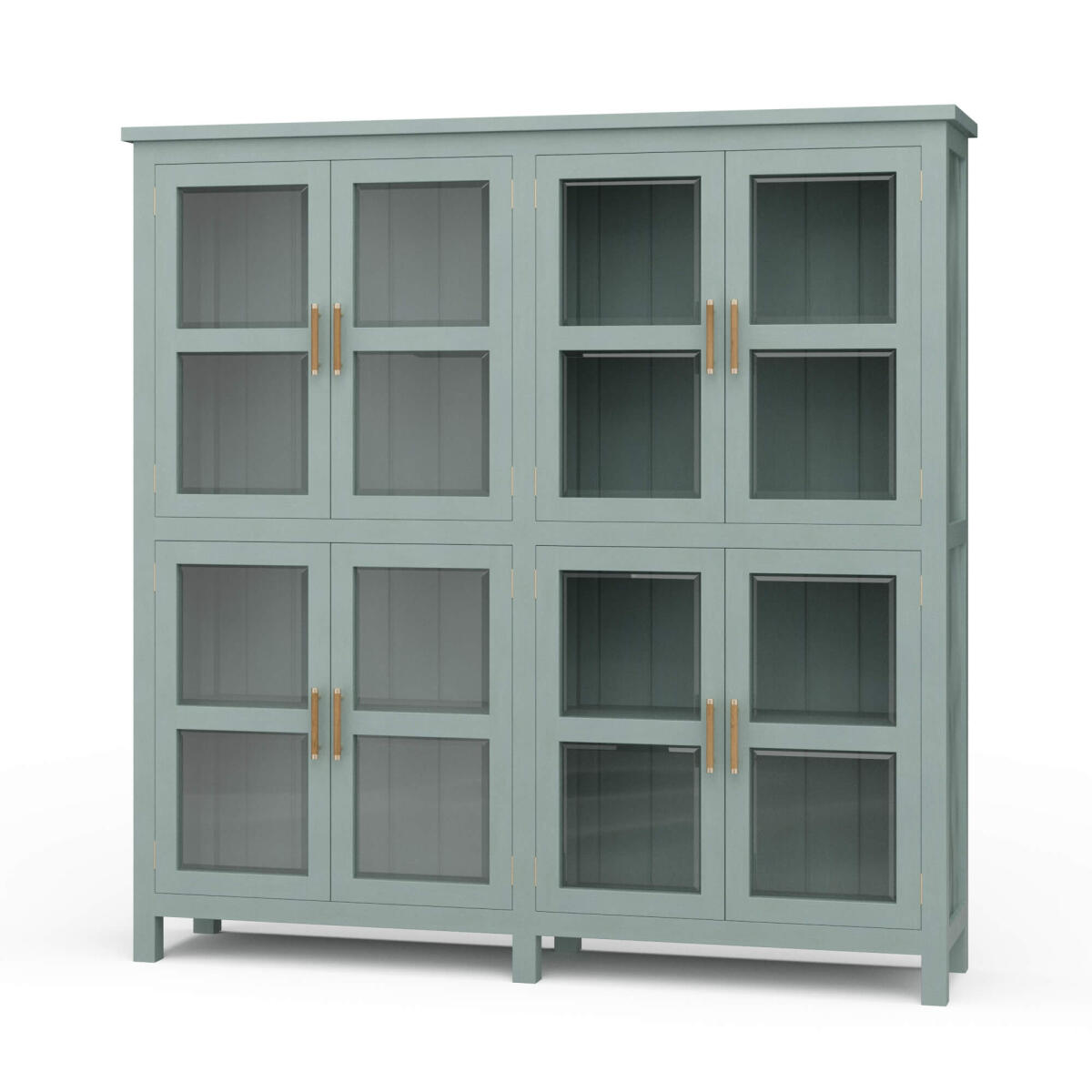 ab8cb88986fdc2a8dd39cd2b3bd5bccf Madrone 8 Door Display Cabinet - Image 1