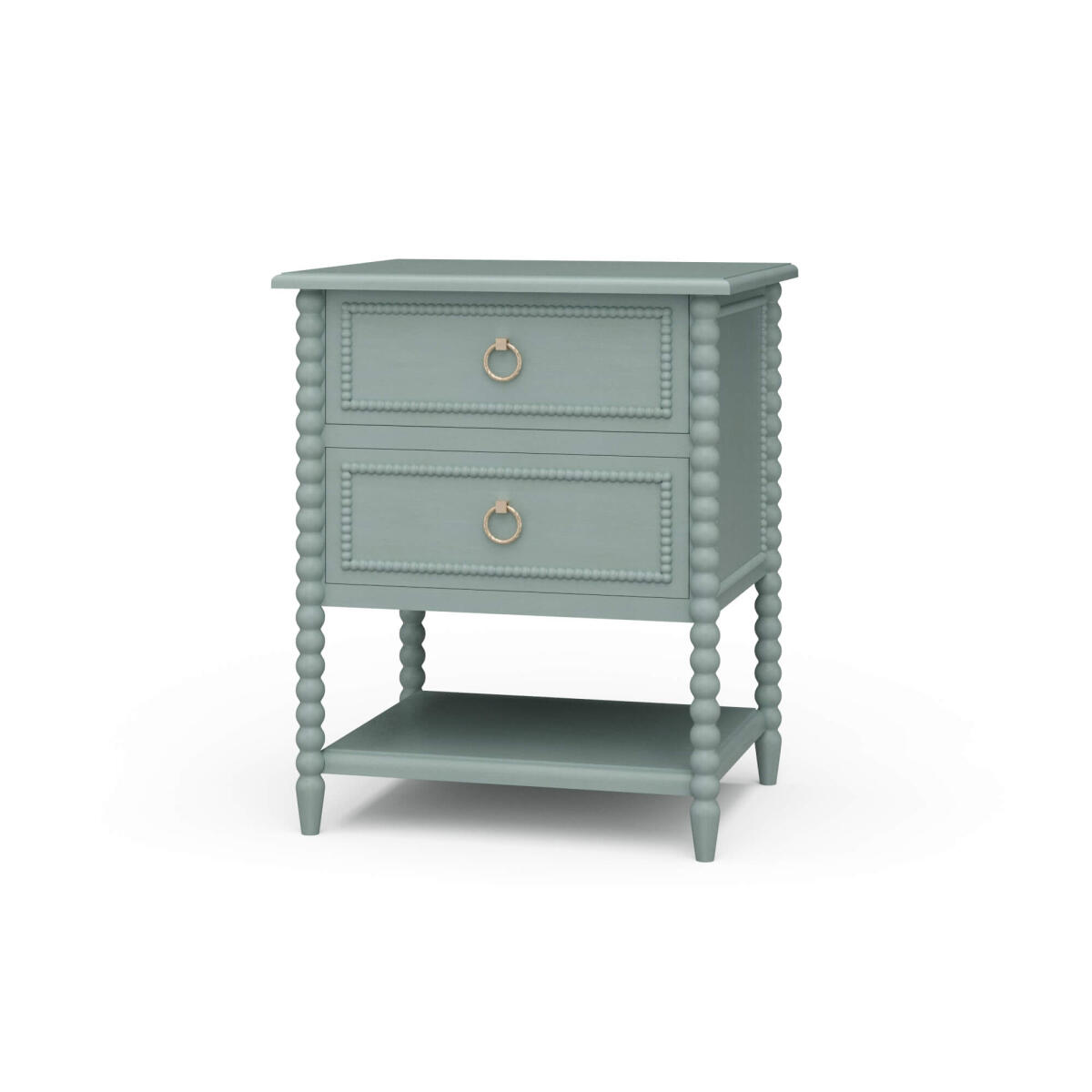 ace6b828bb16db0705663e8bbfb678c3 Cholet 2 Drawer Bedside Table W/ Shelf - Image 1