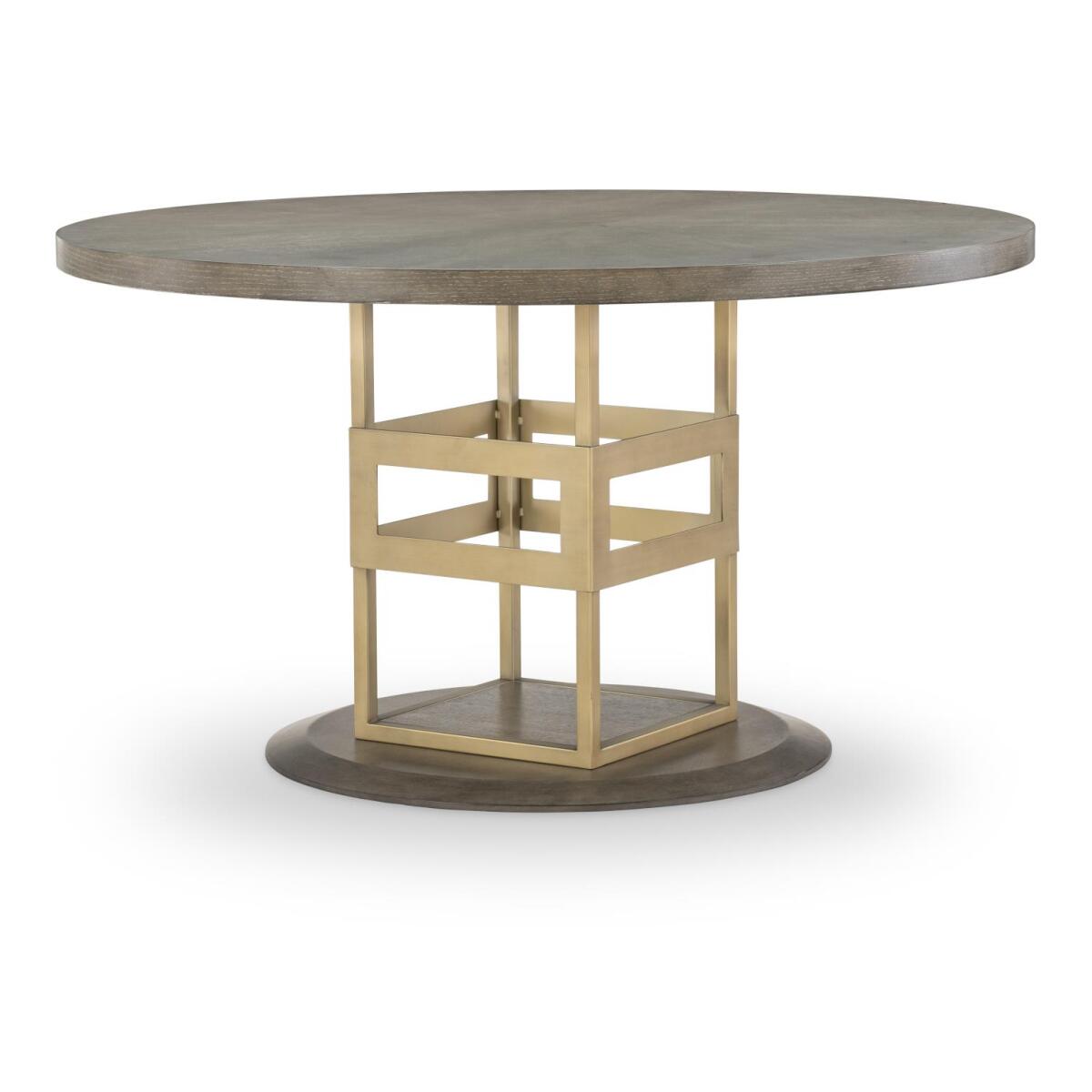 Complete Round Pedestal Table Dining Sets Brown 2 Complete Round Pedestal Table Dining Sets Brown 2