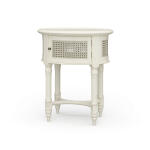 Montego Side Table W/ Rattan Door