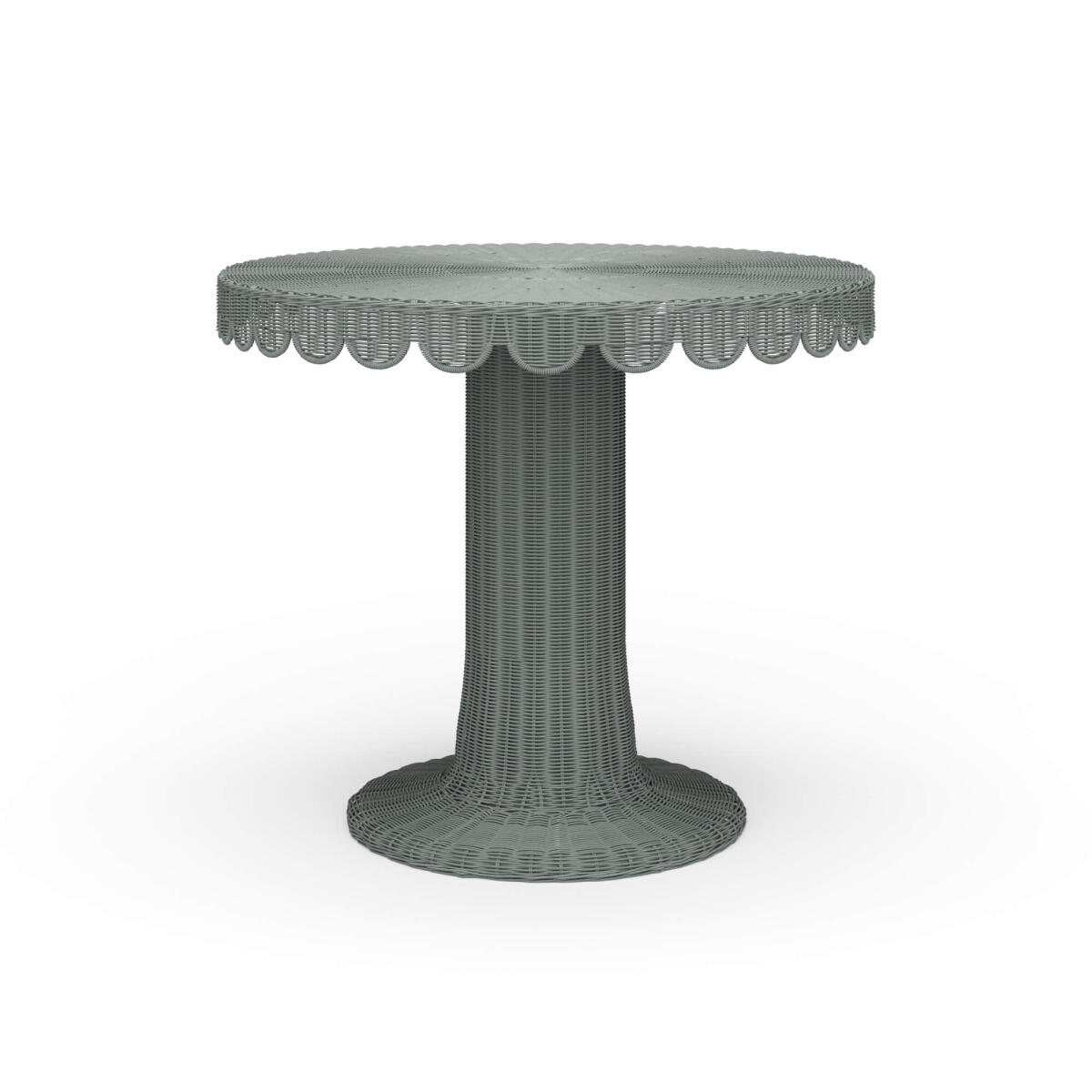 b7b95b2307dba12d7176a8366b289d13 Scalloped Round Bistro Table - Image 1