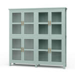 Madrone 8 Door Display Cabinet