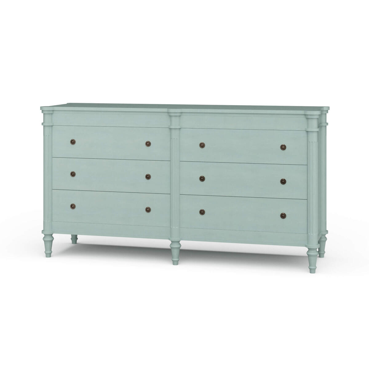 b8506fc181eb8af598ec55b6f6bfcf54 Kelly 6 Drawer Dresser - Image 1