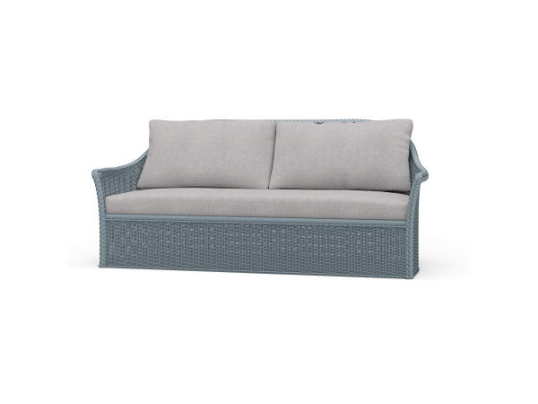 Nantucket Rattan Sofa Sofas Blue 2