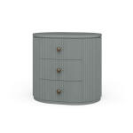 Kraton Oval Bedside Table