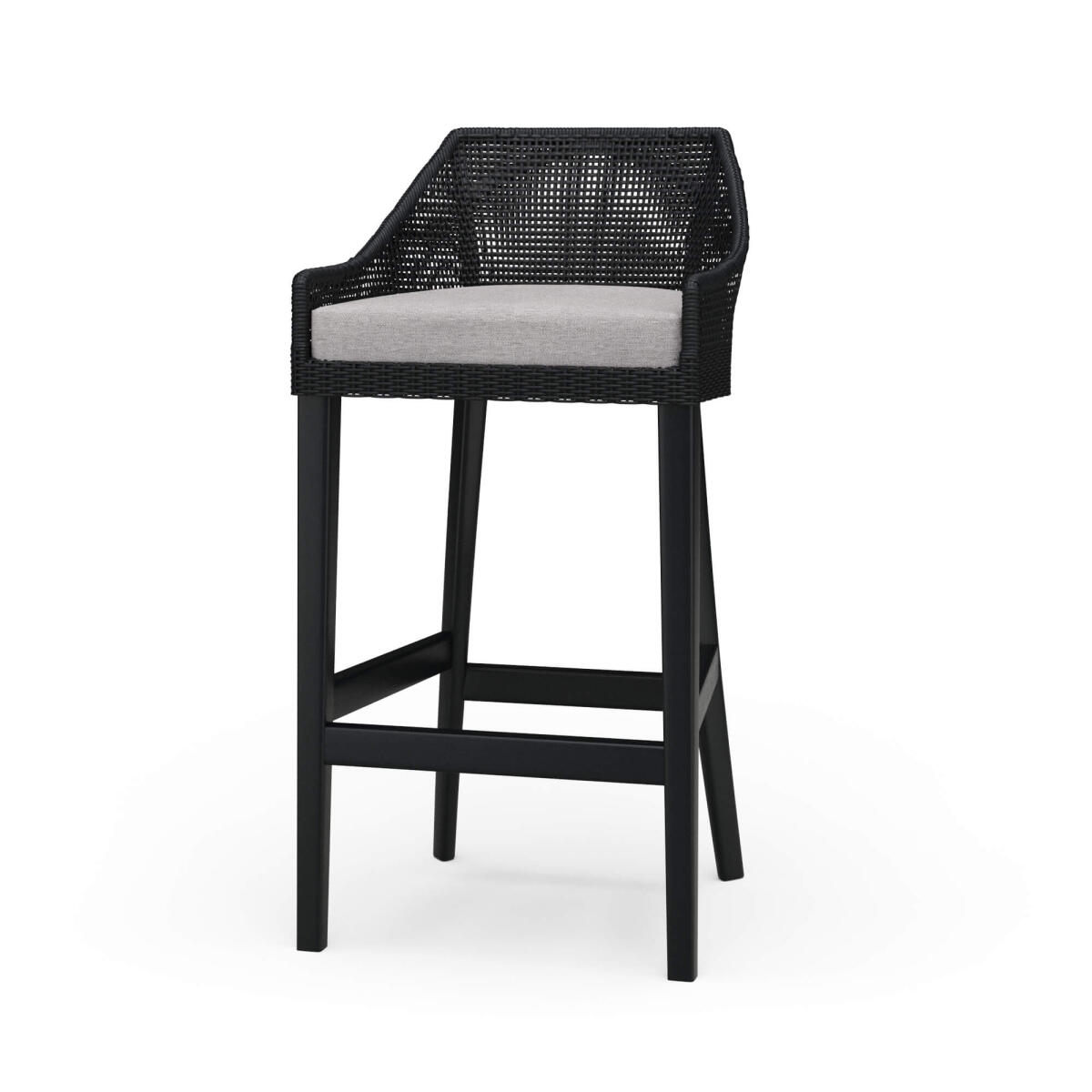 bcff3063caf32c8b854769c663e109d1 Savanah Rattan Barstool W/ Seat Cushion - Image 1
