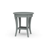 Bradley Round Side Table Chairside Tables Blue 11