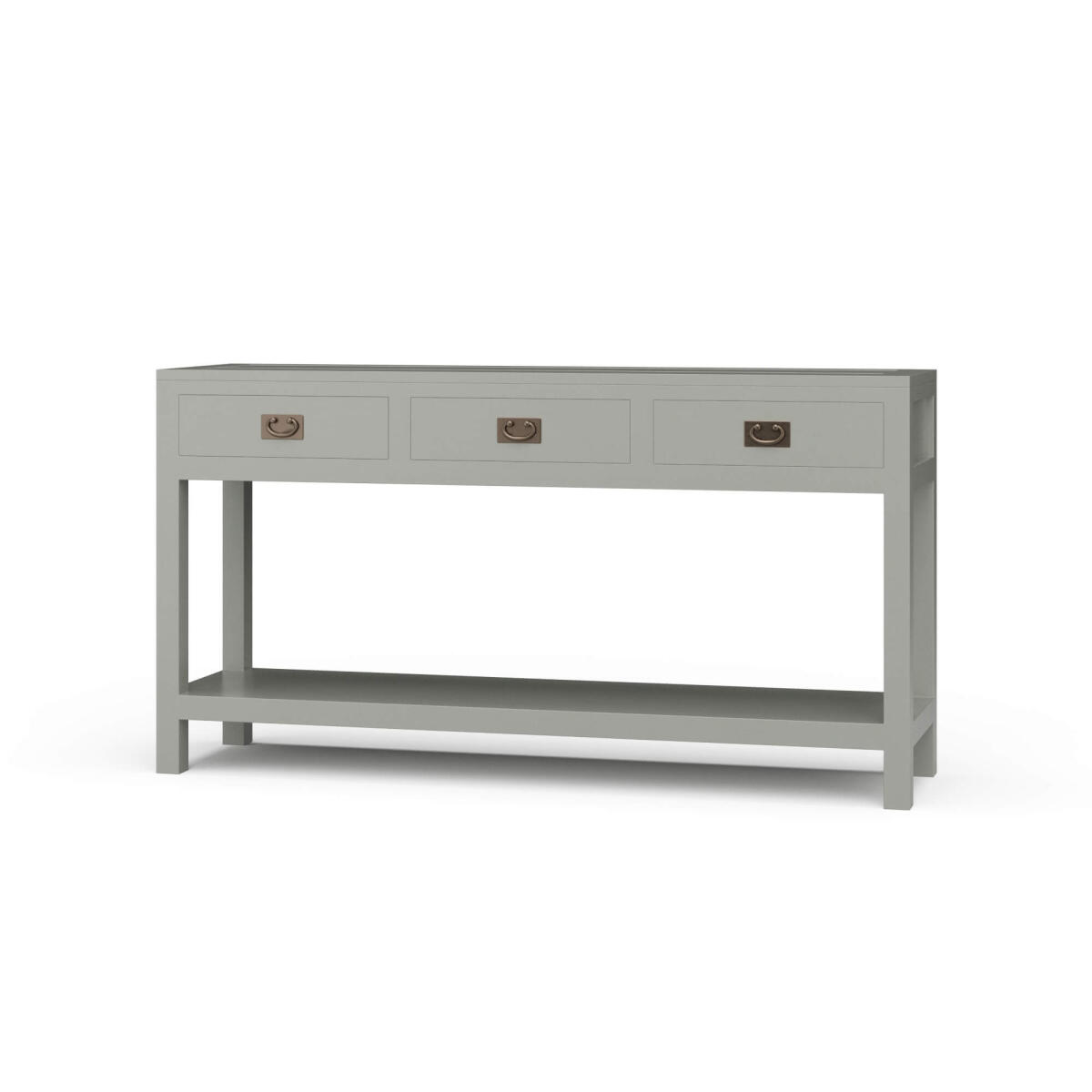 be3ea909804ef687558fbdb47efbbb82 Kagu 3 Drawer Narrow Console - Image 1
