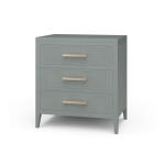 Stanley 3 Drawer Nightstand