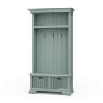 Homestead Hallstand W/ Rattan Baskets