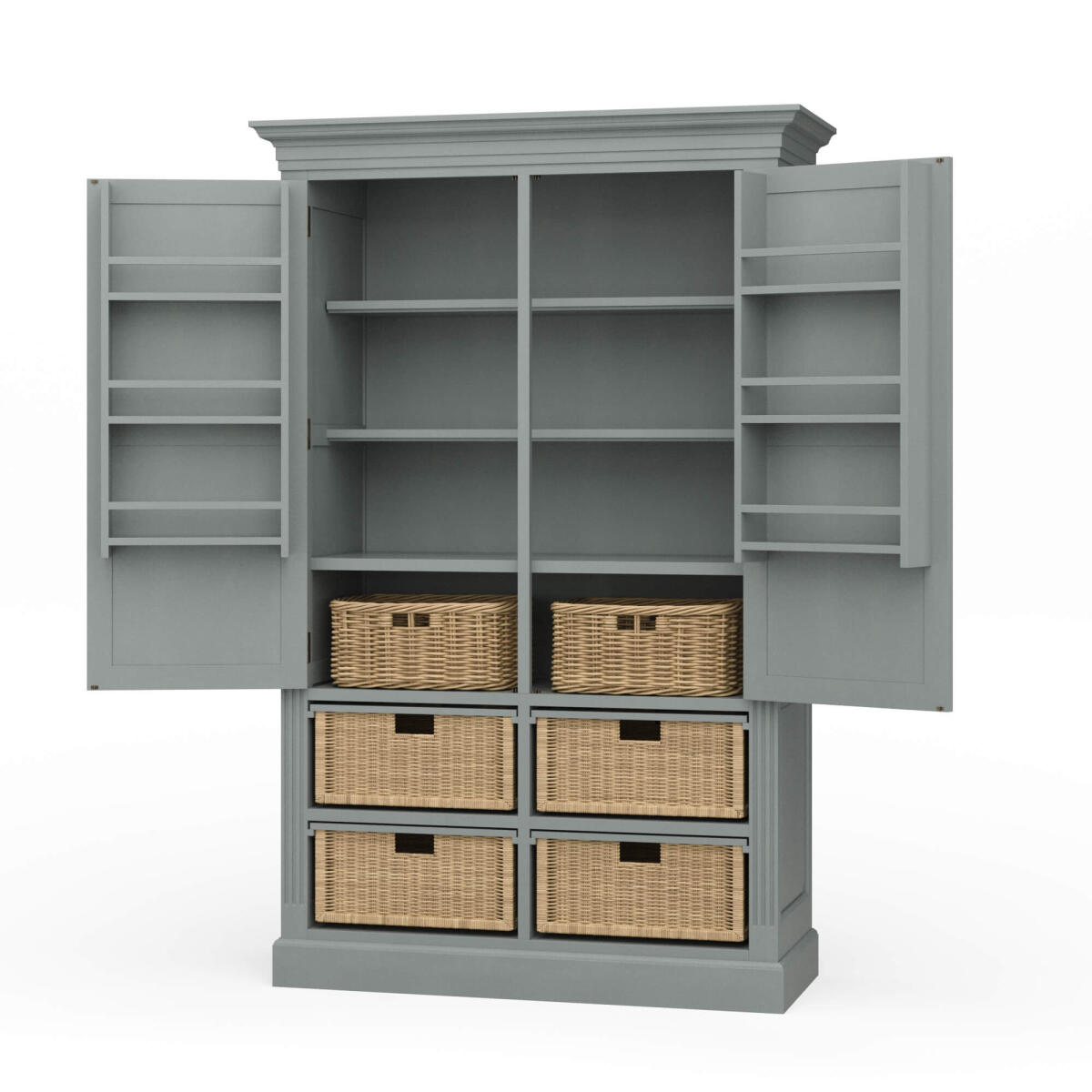 Sonoma Storage Cabinet W/ Baskets Dining Storage Blue 2 Sonoma Storage Cabinet W/ Baskets Dining Storage Blue 2