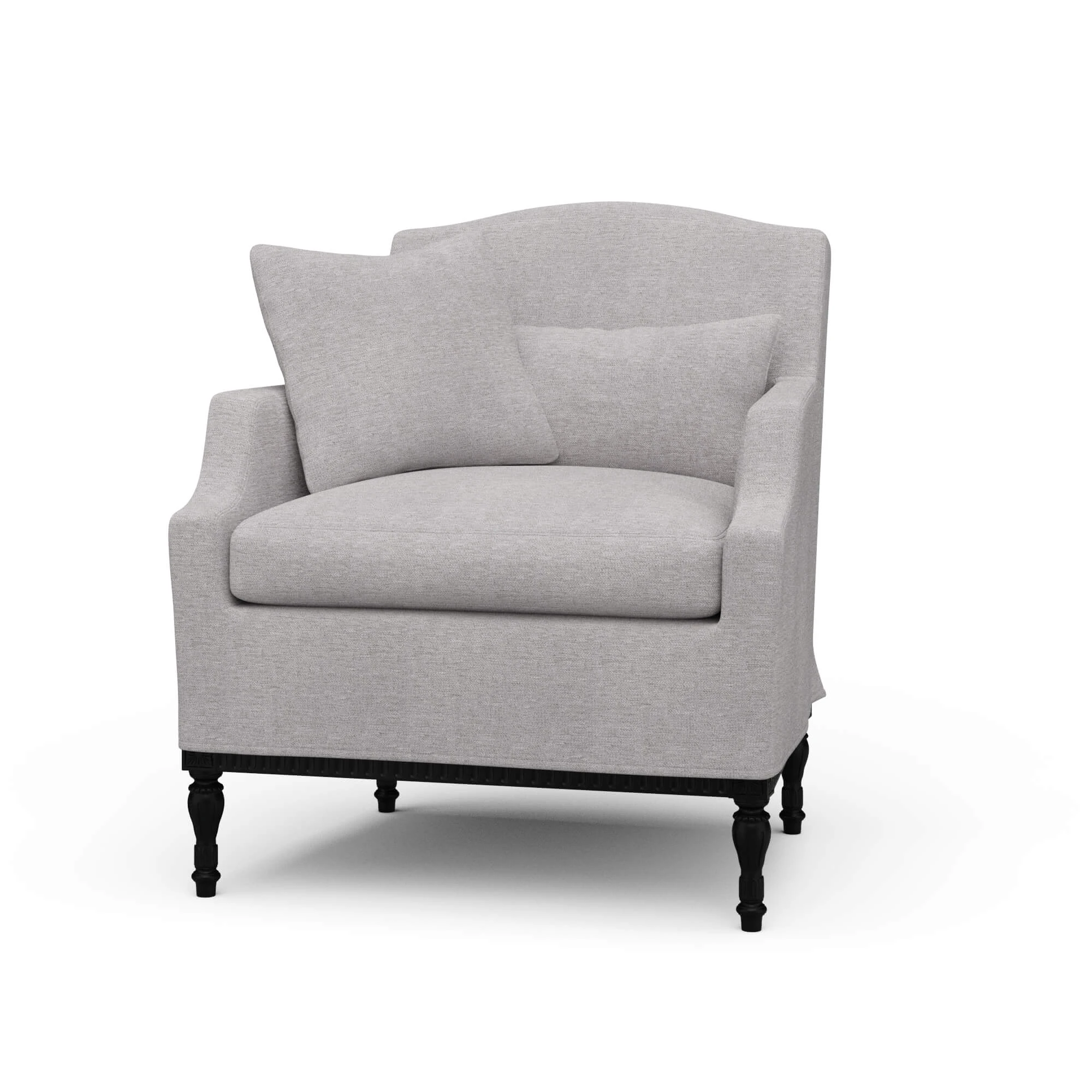 c6cd2b2fd4ec3533c621edcce097ce7f St.james Slipcoveed Chair - Image 1