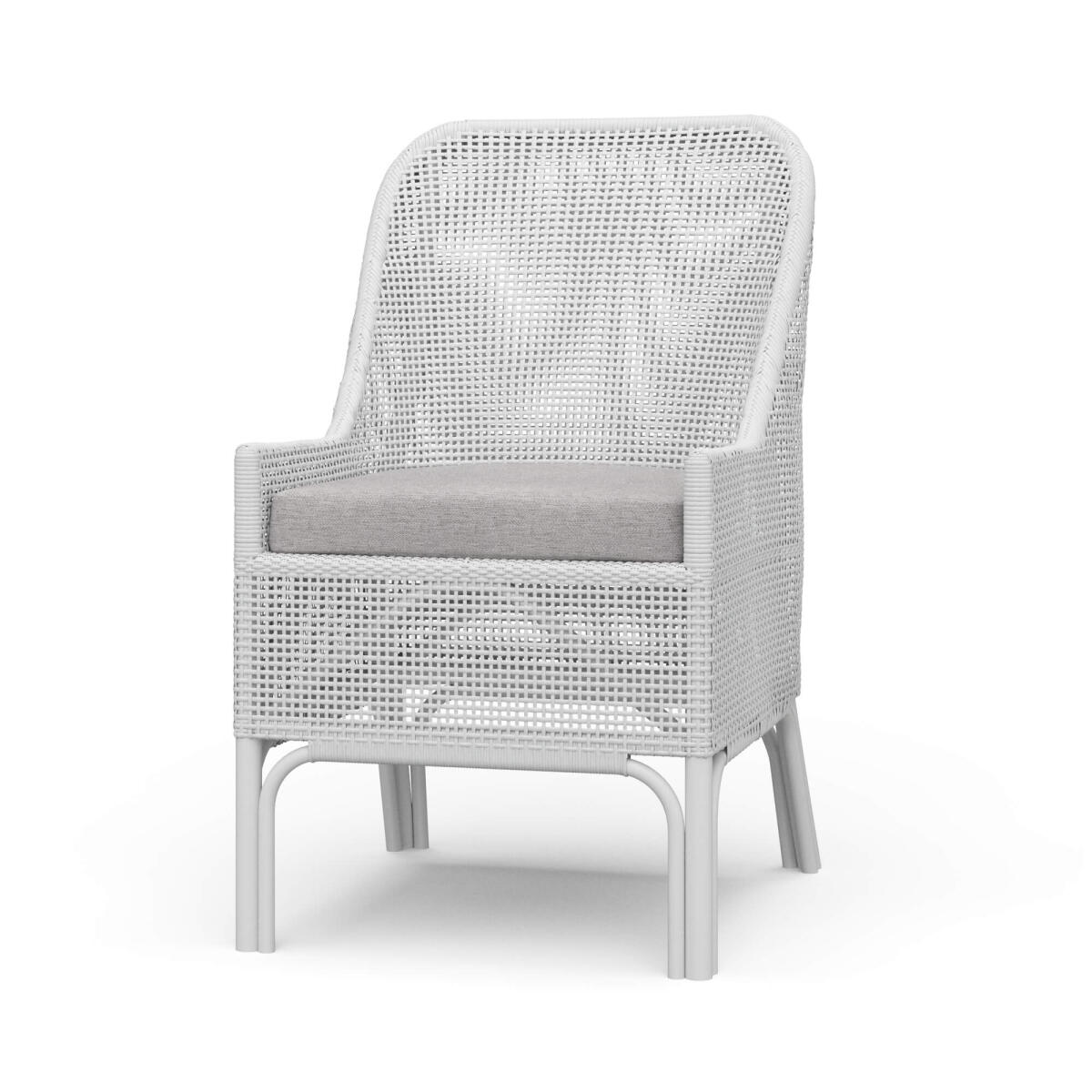 c95f458823e1beab27877ac4b34bc376 Cristo Rattan Dining Chair W/ Seat Cushion - Image 1