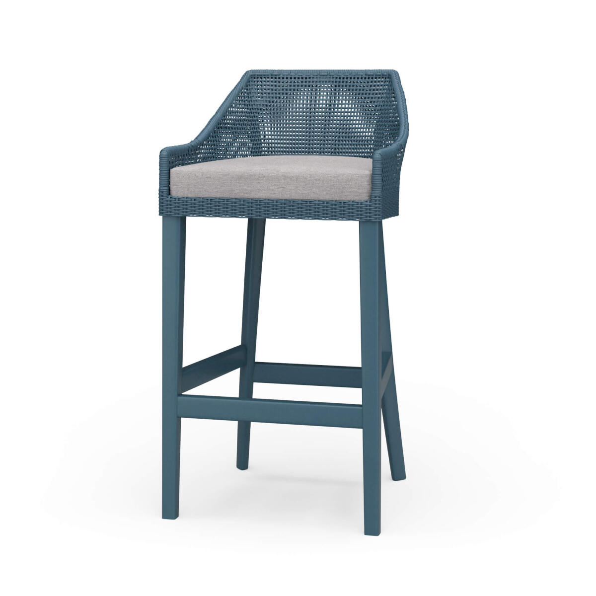 ca5ba0e488ea983a9d26c83b37441d30 Savanah Rattan Barstool W/ Seat Cushion - Image 1