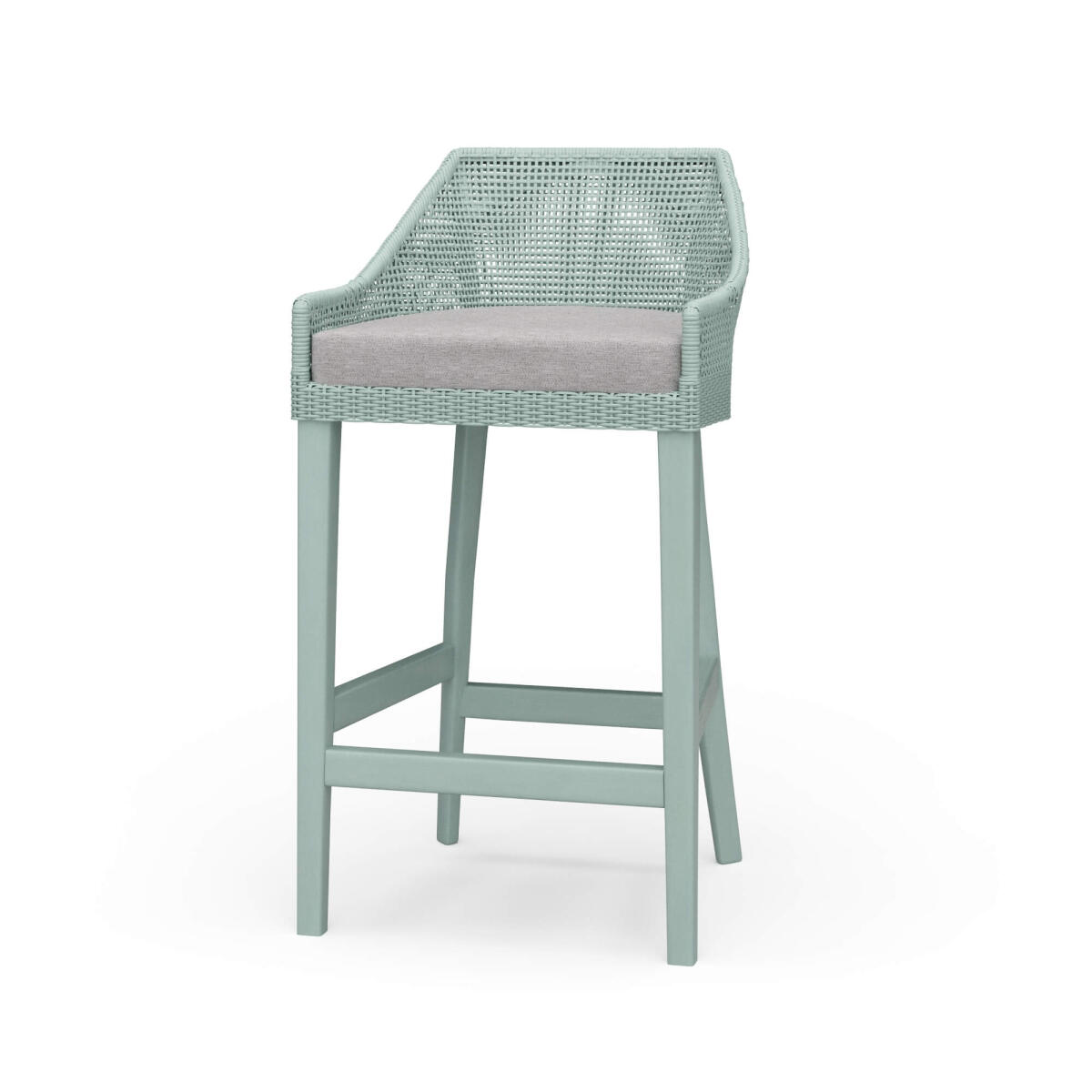 cc33c7361bea19e60479cb845bf44ed6 Savanah Rattan Counter Stool W/ Seat Cushion - Image 1