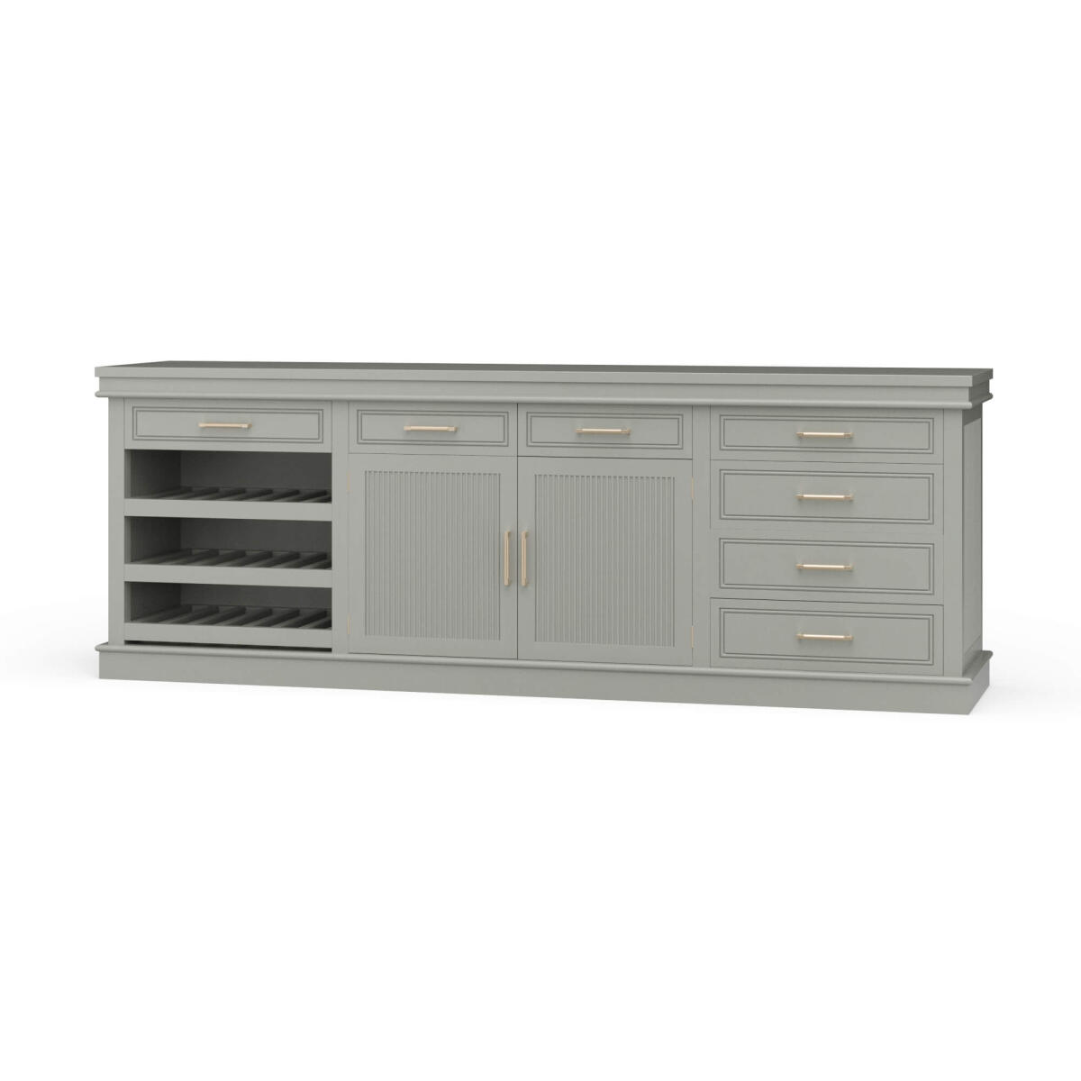 cc73d55956765d9e42811f48242990c8 Kraton Buffet W/ Wine Rack - Image 1