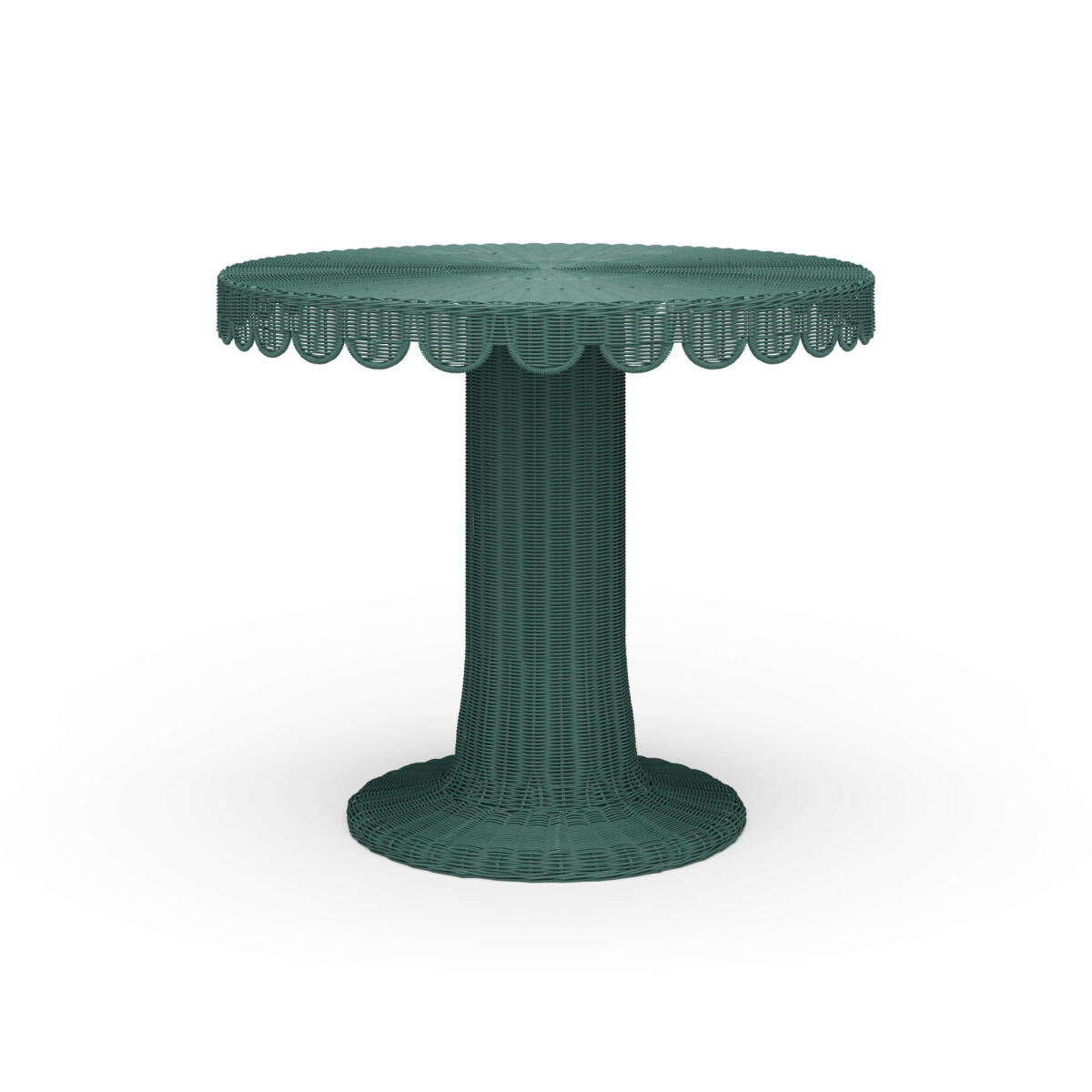 ccbf8cc2898e10ad25998512e48414c6 Scalloped Round Bistro Table - Image 1