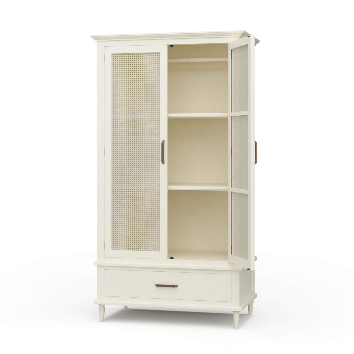 cdfb346793b59e45e475167e1916d609 Jamison Wardrobe W/ Rattan Door - Image 1