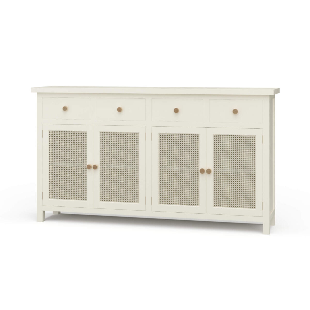 cf17b28d31c43ff079202e375d05c7f6 Aldren Rattan Sideboard - Image 1