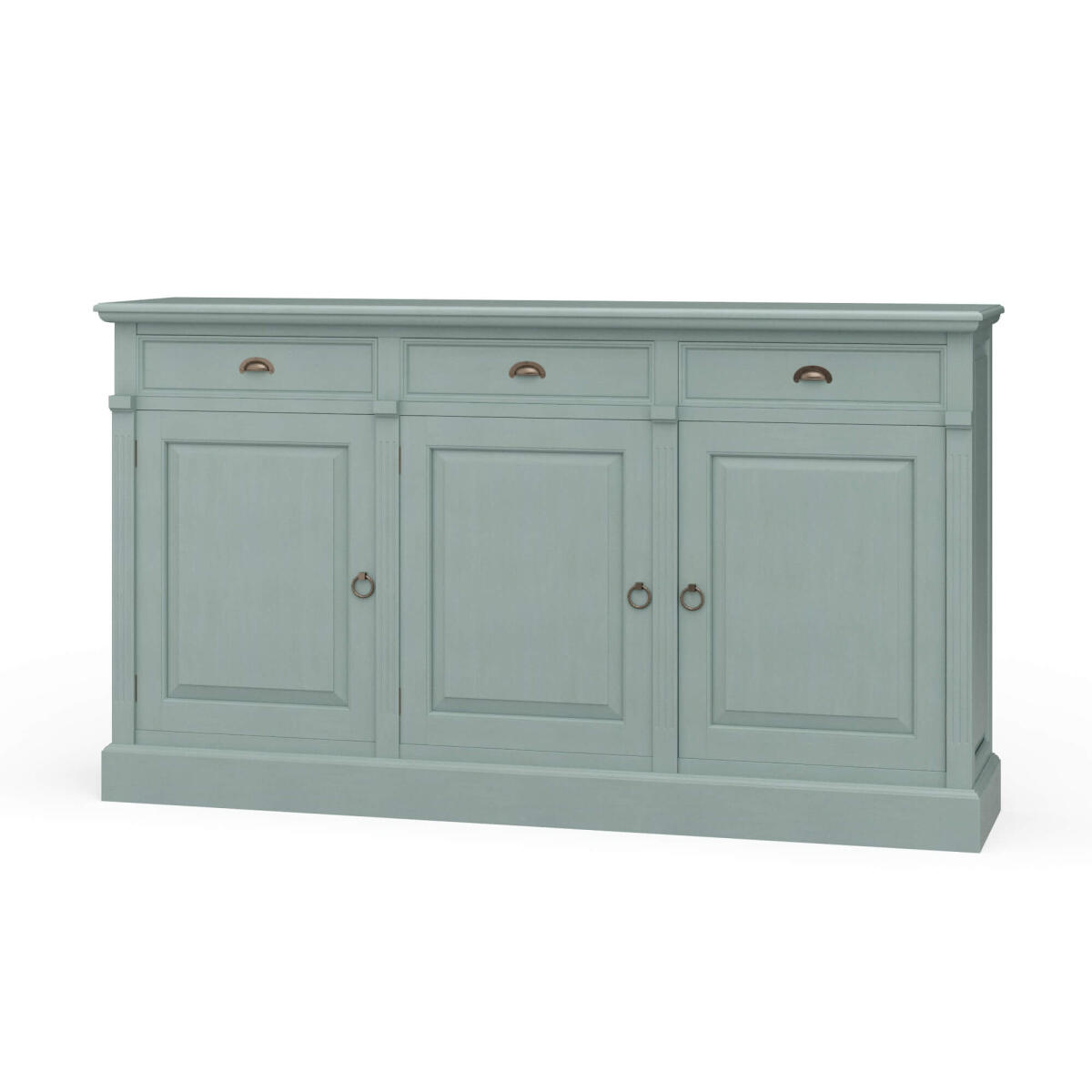 Hudson 3 Door Sideboard Dining Storage Blue 2 Hudson 3 Door Sideboard Dining Storage Blue 2