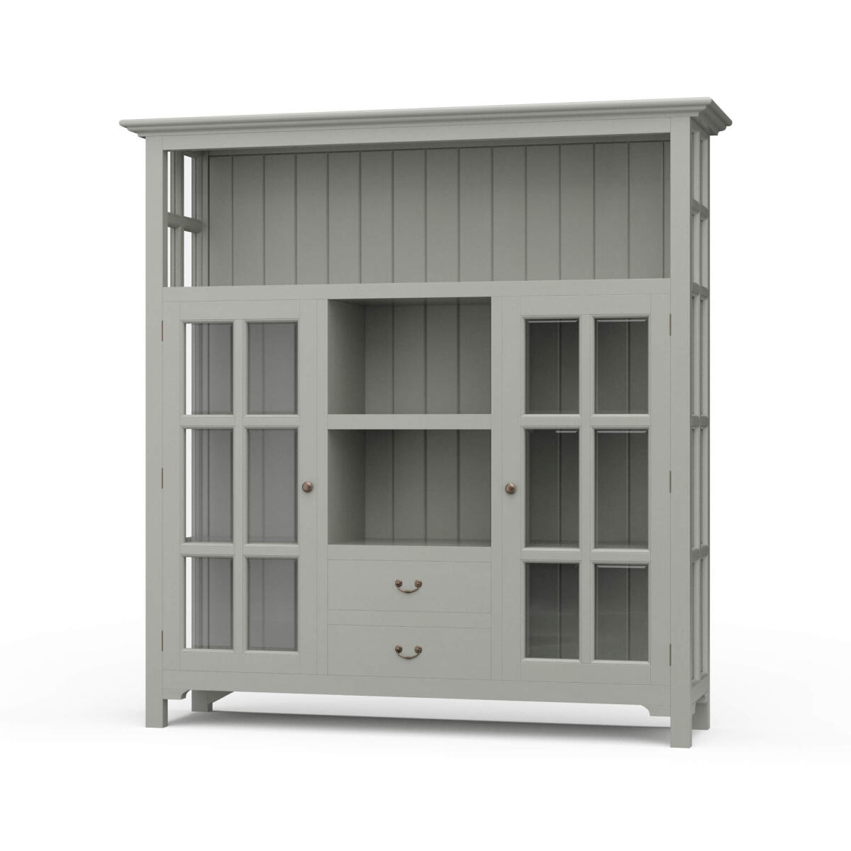 d2a80ffc8c2b4f326859b6e57578b59d Aries Kitchen Cupboard 2 Drawer - Image 1