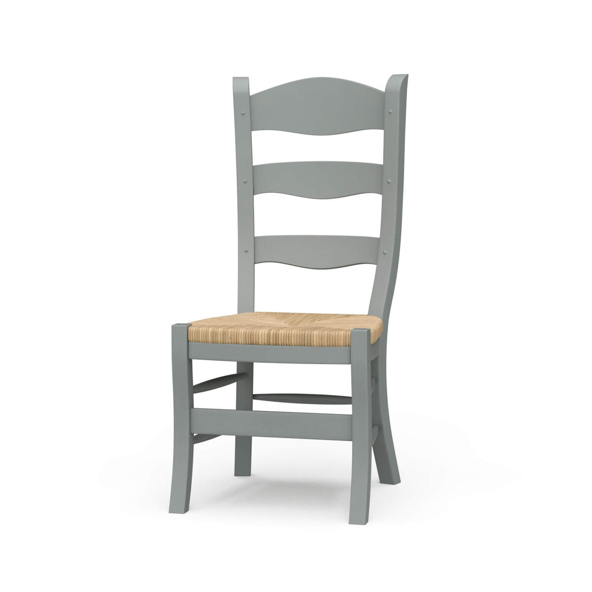Peg & Dowel Ladder Back W/ Rush Seat Chairs & Benches Blue 2 Peg & Dowel Ladder Back W/ Rush Seat Chairs & Benches Blue 2
