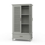 Jamison Wardrobe W/ Rattan Door