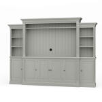 French Hens Media Cabinet
