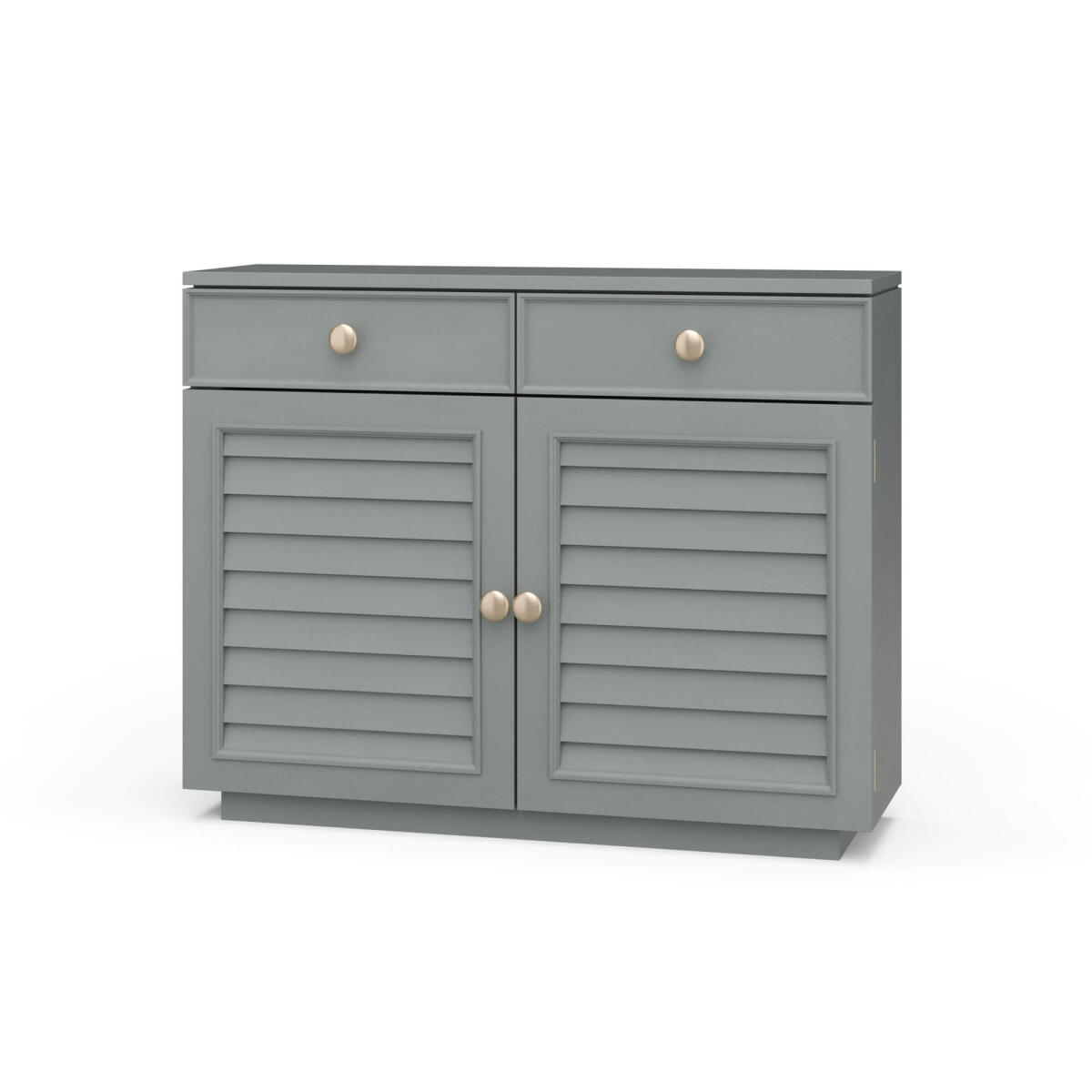 daa50ff96bb0ca39911683490285720e Oxford Shutter 2 Door Cabinet - Image 1