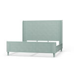Lexington Bed W/ Rattan