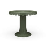 Scalloped Round Bistro Table