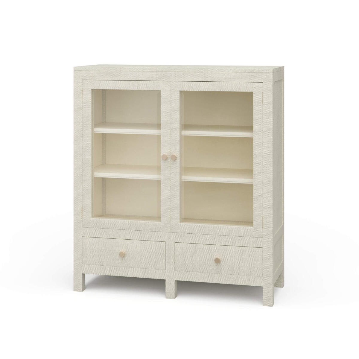 deb8dab1a37bc1c47a87f5cdc1b0f167 Kagu 2 Doors Sideboard W/ Rattan - Image 1