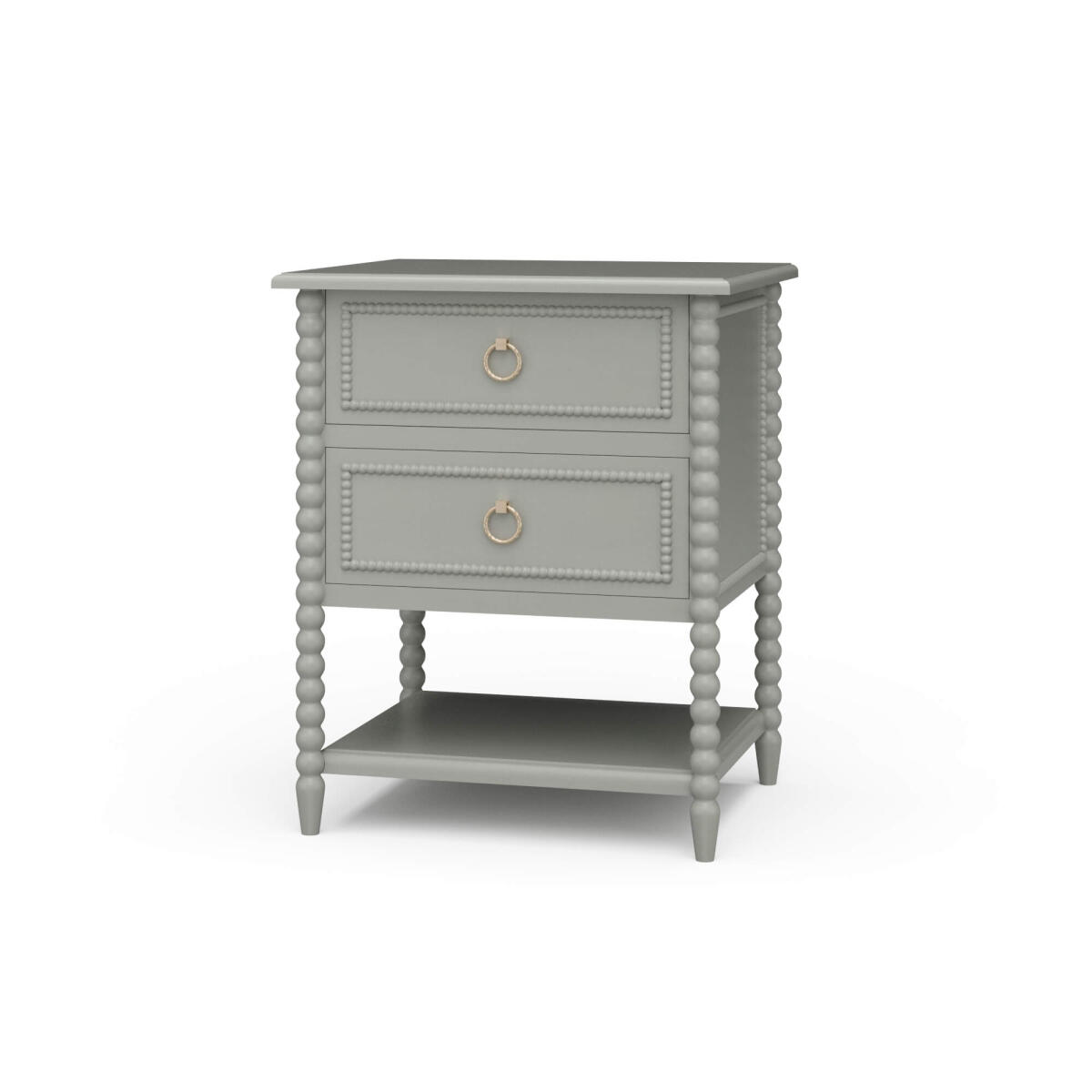 dfb7c1f3582720f080270e7de5d84a01 Cholet 2 Drawer Bedside Table W/ Shelf - Image 1