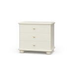 Luna 3 Drawer Bedside Table
