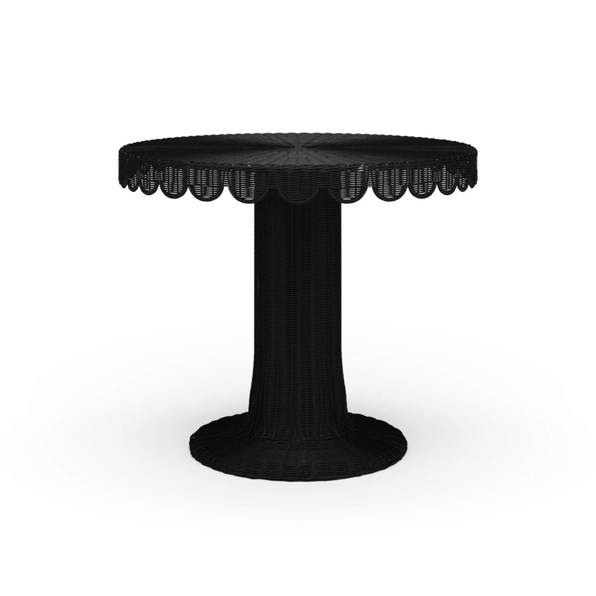 e0b0ac368424bd1ad19136c13bbce6ab Scalloped Round Bistro Table - Image 1