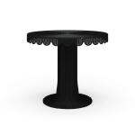 Scalloped Round Bistro Table