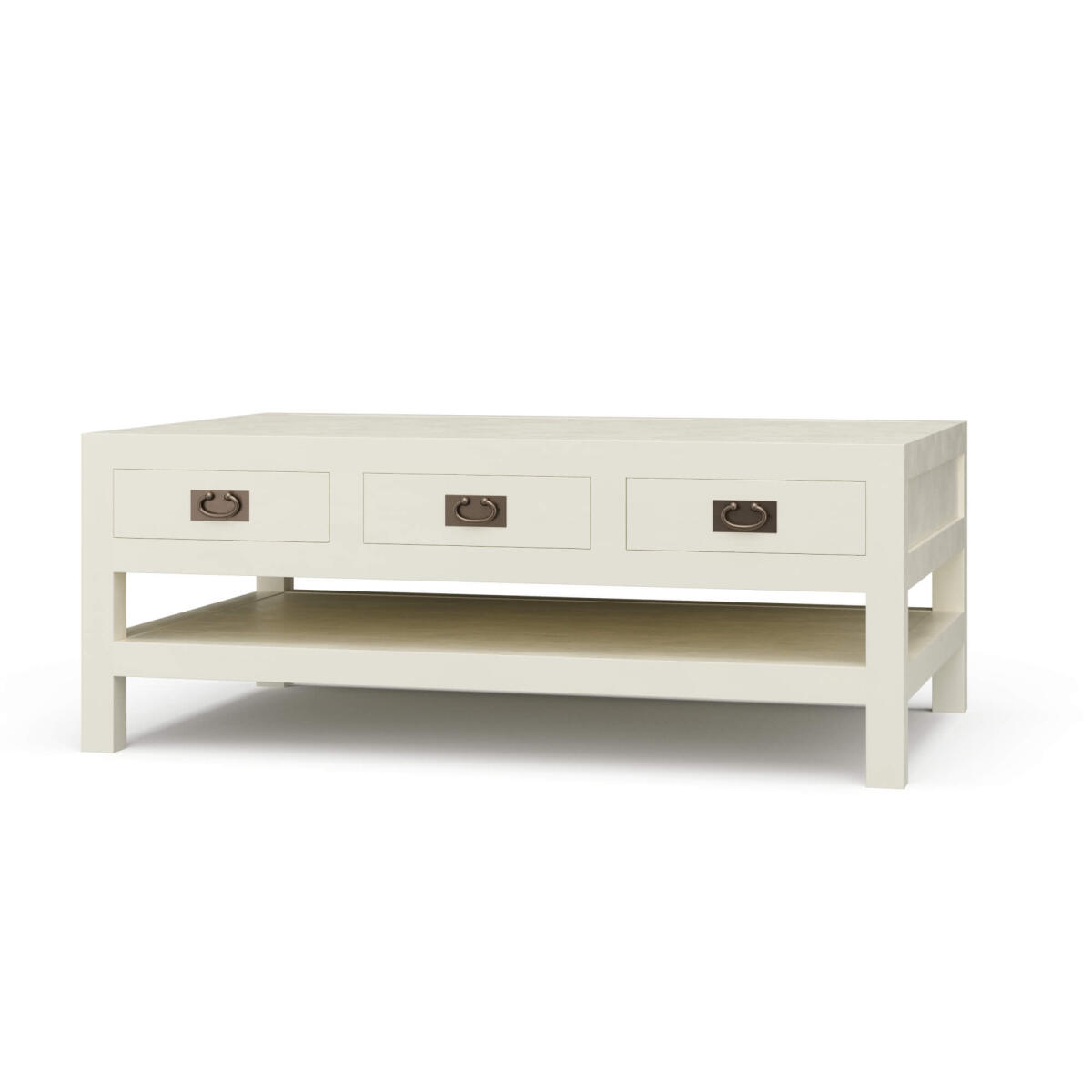 e0b53d0aac2b235fd93aa8bf1e3eae54 Kagu 6 Drawer Coffee Table W/ Shelf - Image 1