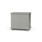 Luna 3 Drawer Bedside Table
