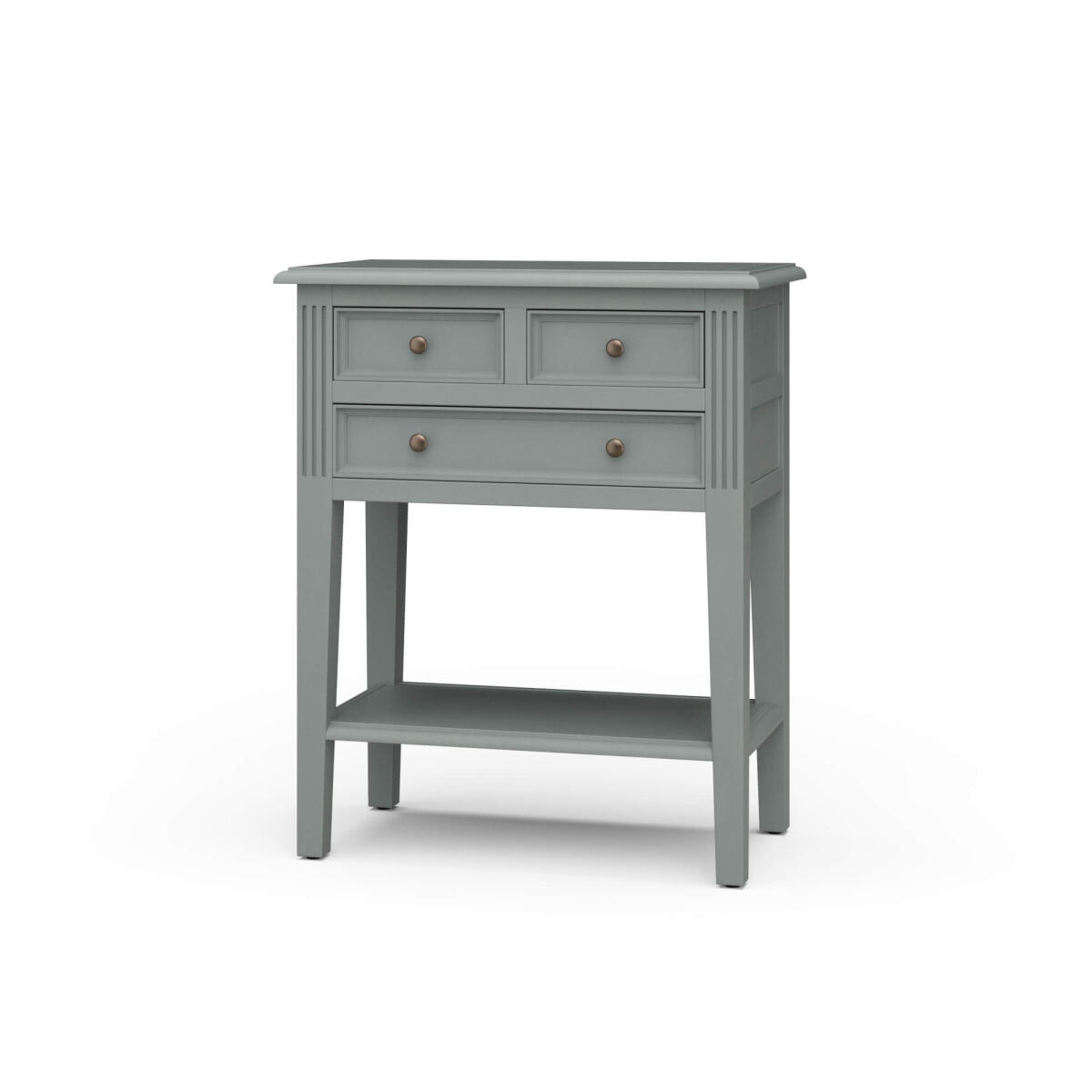 Eton 3 Drawer Side Table Chairside Tables Blue 2 Eton 3 Drawer Side Table Chairside Tables Blue 2