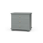 Luna 3 Drawer Bedside Table