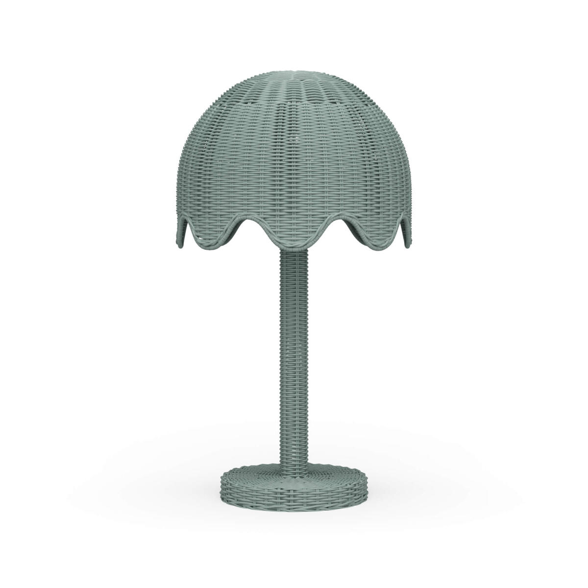 e9e3396ee59b4084df71b6b53a95dde7 Scalloped Rattan Table Lamp - Image 1