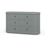 Kraton 3 Drawer Oval Dresser