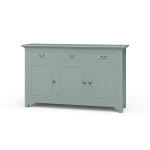 Aries Sideboard W/ 3 Doors Dining Storage Blue 8