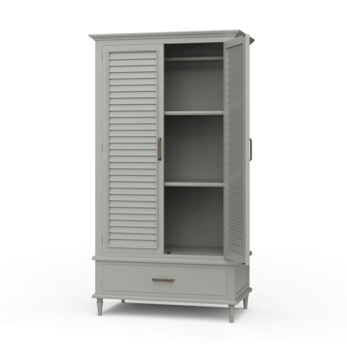 f5b6dc50f5af21557e720fda546daec6 Sawyer Wardrobe W/ Shutter Door - Image 1
