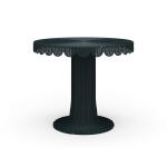 Scalloped Round Bistro Table